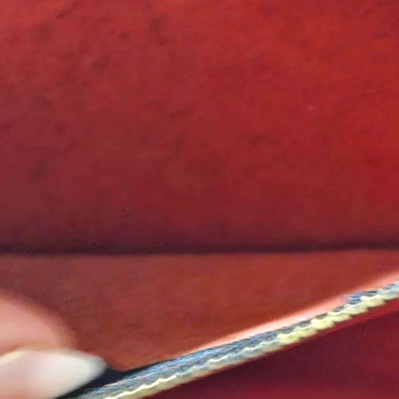 VINTAGE COACH CHRYSTIE FLAP CROSSBODY SHOULDER BAG (RED) 9892 - Picture 14 of 15